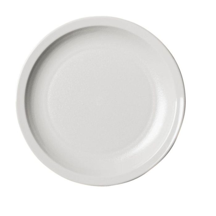 CAMBRO - 65CWNR-148 - Plato llano - 16,5 x 16,5 cm - Policarbonato Blanco - Venta 1 unidad.