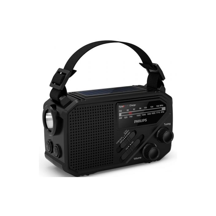 Radio Portátil Philips TAR1609/ Negra 2