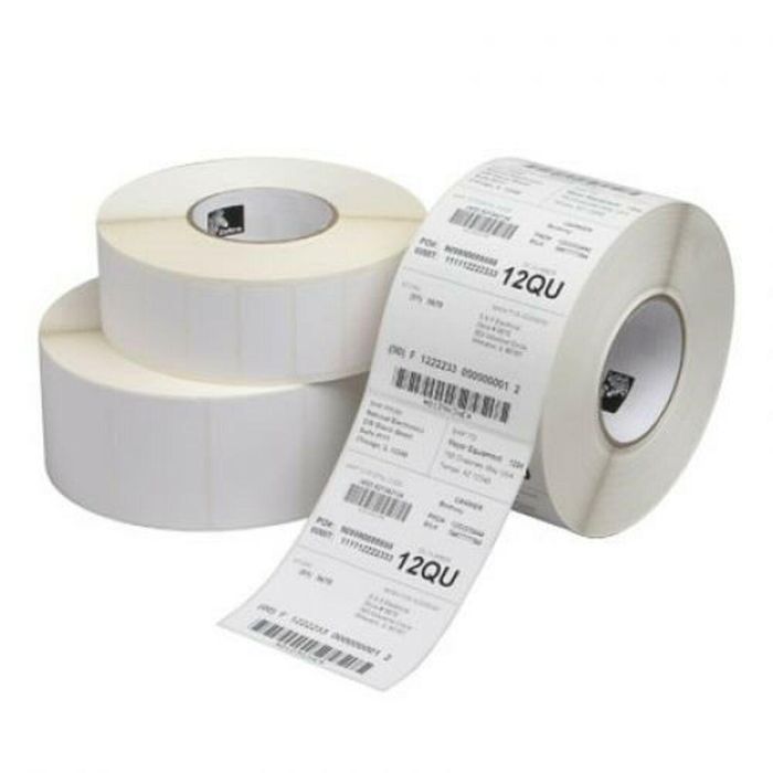 Rollo de Etiquetas Zebra 3007204-T Blanco (8400 Etiquetas) 1 Rollo de Etiquetas Zebra 3007204-T Blanco (8400 Etiquetas) 1