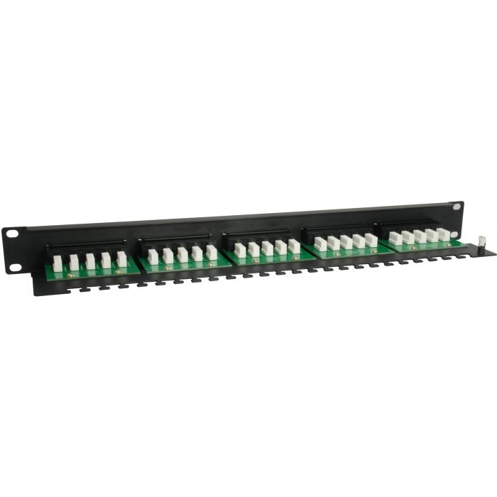 Equip Patchpanel 25x RJ45 Cat3 19" UTP 1HE ISDN schwarz 5