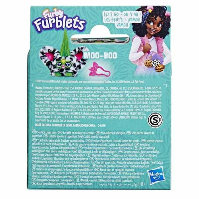 Furby furblets peluche musical 12 cm con más de 45 sonidos y canciones ¡interactúan con furby! 38 Furby furblets peluche musical 12 cm con más de 45 sonidos y canciones ¡interactúan con furby! 38