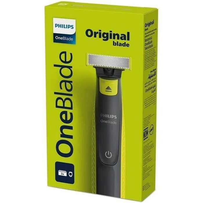 Philips Cortabarbas Oneblade QP2724/10 Recortador, Perfilador y Afeitador Híbrido con 3 Accesorios de Barba Incipiente 4