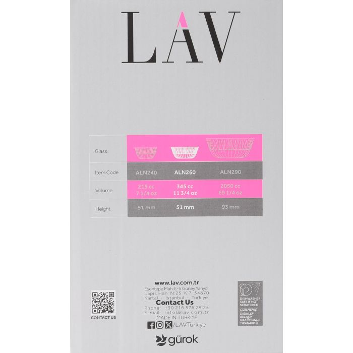 Set de 4 bols ALINDA de 12.5 cm - 345 cc por LAV (6 Cajas) 4 Set de 4 bols ALINDA de 12.5 cm - 345 cc por LAV (6 Cajas) 4