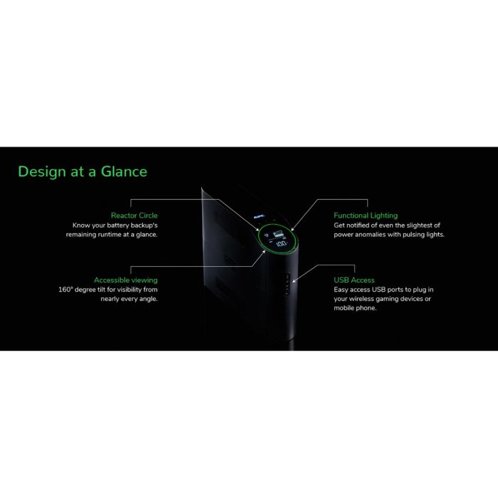 APC UPS Back-UPS Pro BGM2200B-GR 2200VA 1320W 4xSchuko 2xIEC C13 Torre con RGB Beleuchtung 8 APC UPS Back-UPS Pro BGM2200B-GR 2200VA 1320W 4xSchuko 2xIEC C13 Torre con RGB Beleuchtung 8