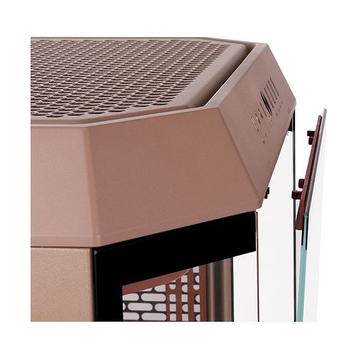 Thermaltake The Tower 600 TG Gravel Sand Caja de PC Midi Tower ATX Micro-ATX Mini-ITX SPCC Vidrio Templado para Juego Color Arena 5