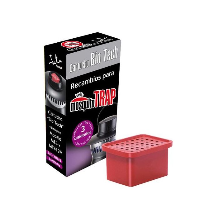 Recambio mosquito "bio tech" válido para modelo mt8 y mt812v, 3 unidades Recambio mosquito "bio tech" válido para modelo mt8 y mt812v, 3 unidades
