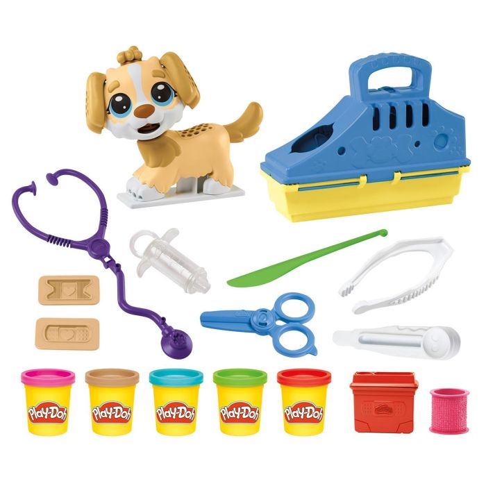 Play-Doh Kit Veterinario F3639 Juguete de Plastilina para Niños +3 Años para Jugar a Ser Veterinario 1