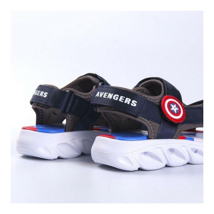 Sandalias Infantiles The Avengers Azul 3 Sandalias Infantiles The Avengers Azul 3