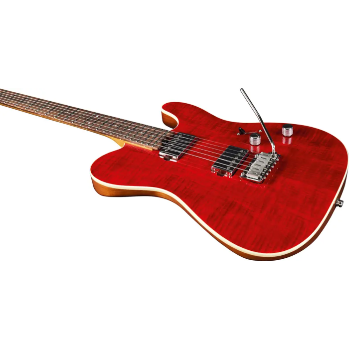 EKO Tero 800 Musa Guitarra Eléctrica 6 cuerdas Rojo Flamed Maple Telecaster Pastillas Marsbucker Tremolo EKO 3