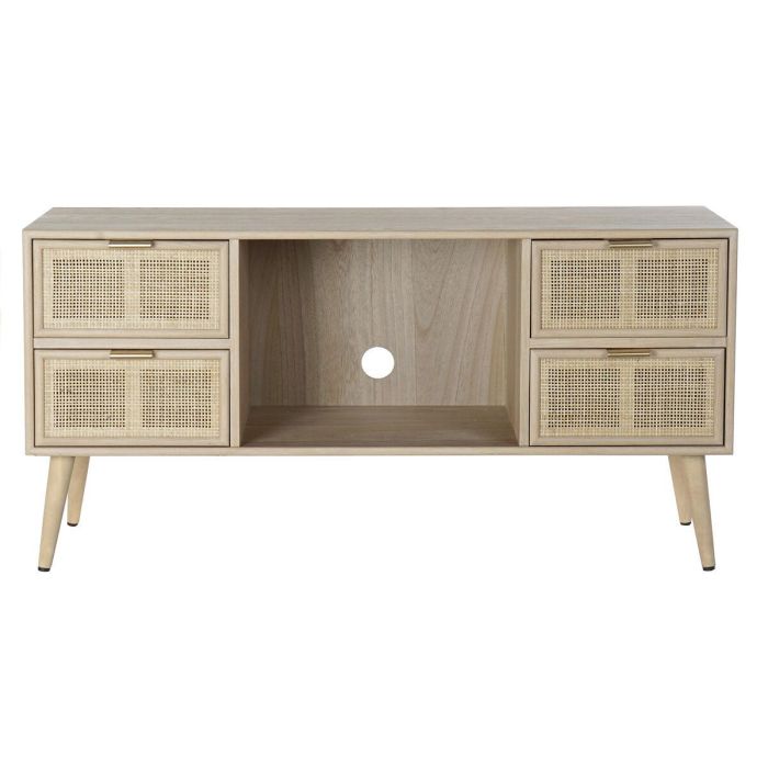 Mueble de TV DKD Home Decor Multicolor Natural Madera de Paulonia Madera MDF 120 x 42 x 60 cm 3 Mueble de TV DKD Home Decor Multicolor Natural Madera de Paulonia Madera MDF 120 x 42 x 60 cm 3