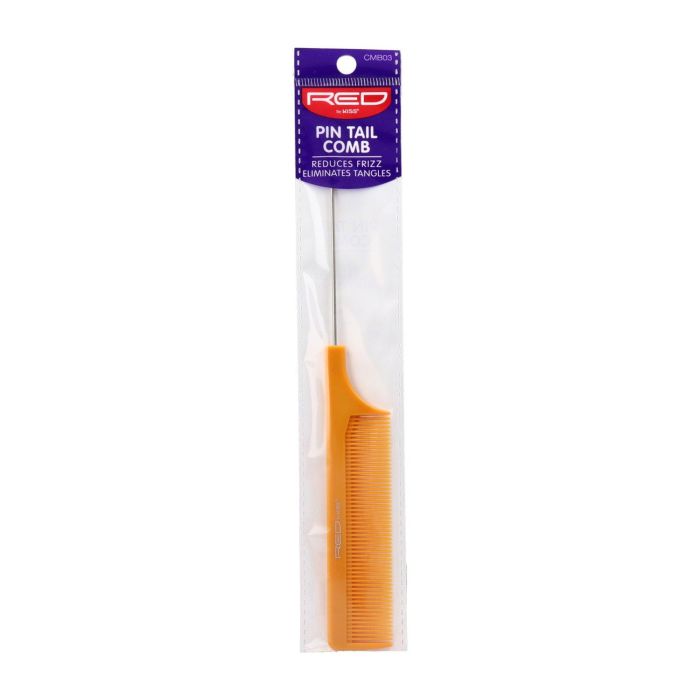 Red Kiss Peine Pin Tail Comb Bone