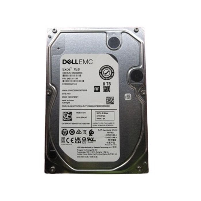Disco Duro Dell 400-BRDB 3,5" 8 TB HDD Disco Duro Dell 400-BRDB 3,5" 8 TB HDD