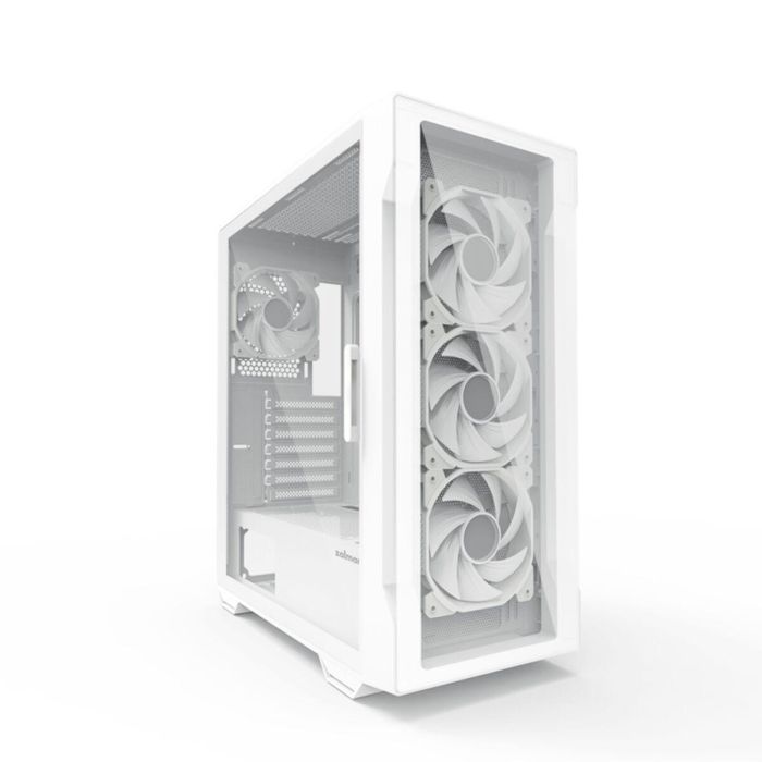 Zalman I3 NEO TG WHITE Carcasa de Ordenador Midi Tower PC Blanco Compatible ATX, micro ATX, Mini-ITX para Discos 2.5/3.5" 2