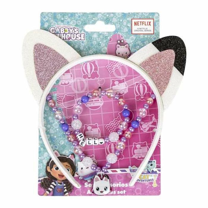 Bisuteria pack 3 piezas gabby´s dollhouse 12.5 x 19.0 x 1.0 cm 3