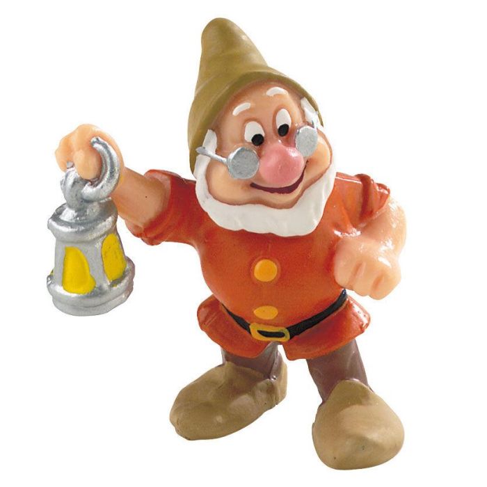 Disney Figura Enanito con Farol Blancanieves 5cm