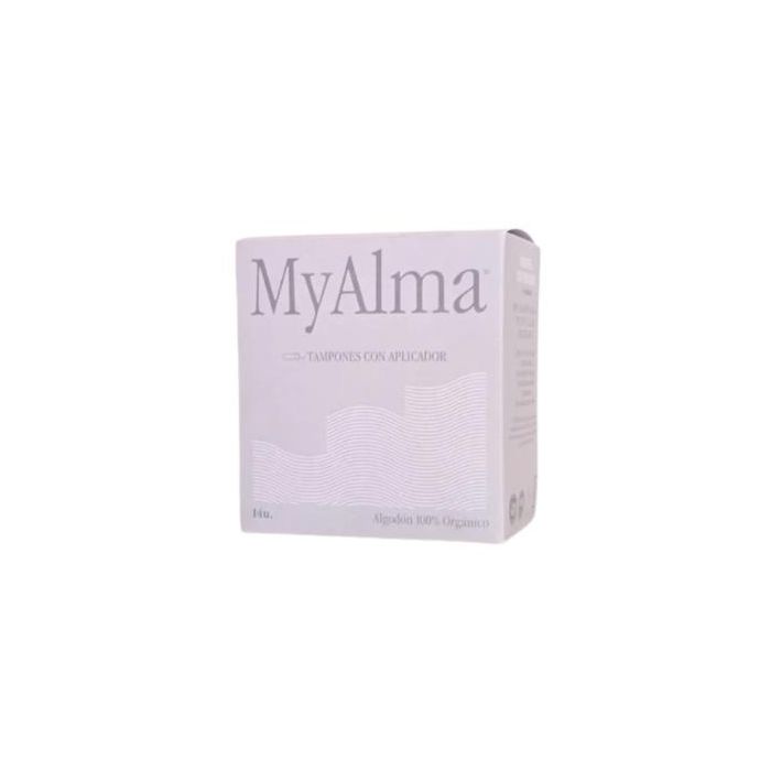 Tampones Regular Con Aplicador 100% Algodon Organico 14 Uds.