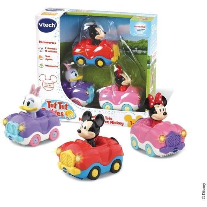Vtech Trio Box Minnie / Mickey 405075 (Cabri Minnie + Cabrio Daisy + Cabrio Mickey) 1-5 años