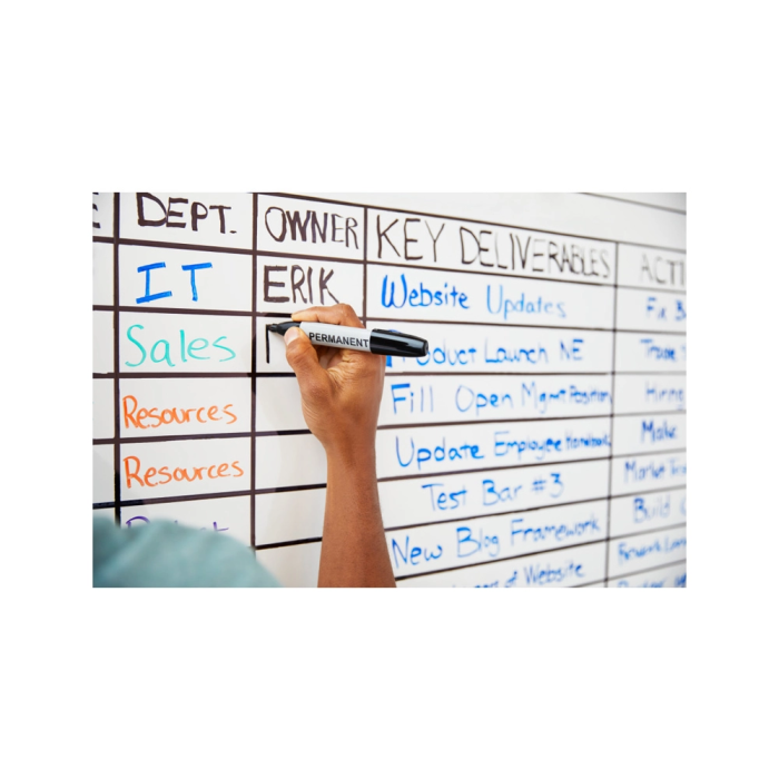 Post-it Superficie Adhesiva Borrado en Seco 0.914x1.219m Super Sticky Flex Write Rollo FWS4X3 4