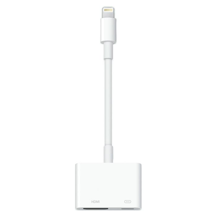 Apple Adaptador Lightning a HDMI Compatible con iPhone/iPad, Transmisión de Video de Alta Definición Apple Adaptador Lightning a HDMI Compatible con iPhone/iPad, Transmisión de Video de Alta Definición