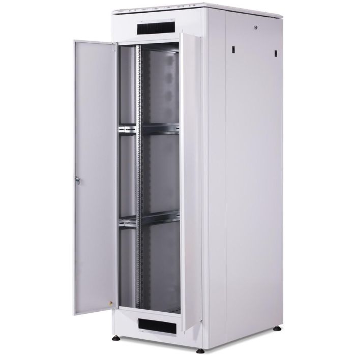 DIGITUS Armario de Red Unique 47U 800x1000mm Gris - Rack Independiente Acero IP20, 800kg 8
