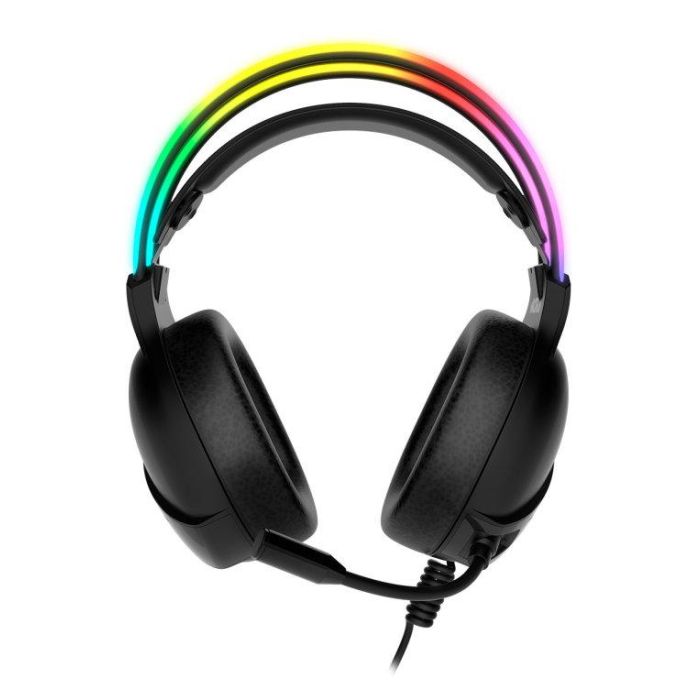 Auriculares Gaming con Micrófono Krom Klaim/ Jack 3.5/ USB 2.0/ Negros 2 Auriculares Gaming con Micrófono Krom Klaim/ Jack 3.5/ USB 2.0/ Negros 2