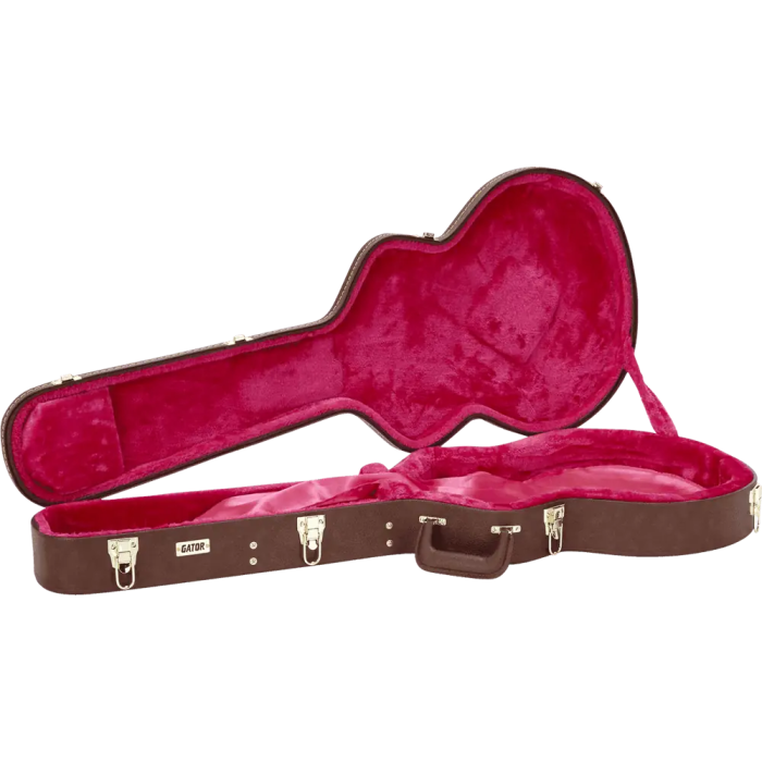 Gator Funda Guitarra GW Deluxe Formato 335/Semi Hollow Marron 3