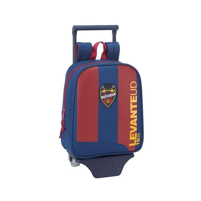 Mochila Escolar con Ruedas 805 Levante U.D. 611820280 Azul Rojo Grana Mochila Escolar con Ruedas 805 Levante U.D. 611820280 Azul Rojo Grana