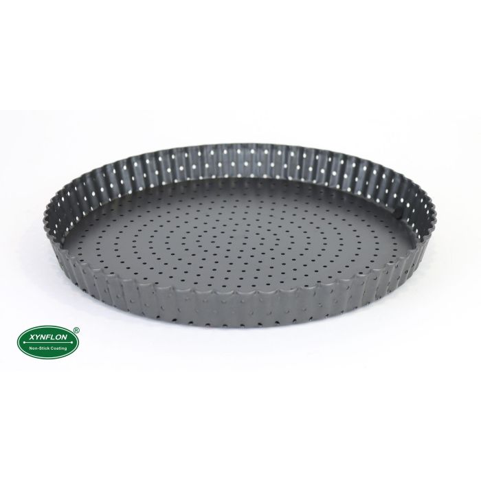 Molde para tarta desmontable perforado 28x2.5 cm Quttin (12 Unidades) 11