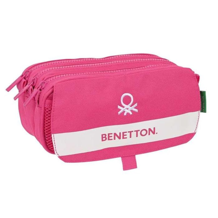 Portatodo Triple Benetton Raspberry 21,5 x 10 x 8 cm Fucsia Portatodo Triple Benetton Raspberry 21,5 x 10 x 8 cm Fucsia