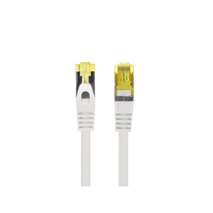 Lanberg Latiguillo Cable de Red Cat.6A S/FTP 50 cm Gris Cobre Puro LSZH 500 MHz AWG 27 para 10 Gigabit Ethernet