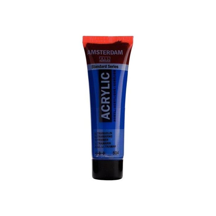 Pintura Acrilica Amsterdam 20 Ml (Tubo) Ultramarino 3 unidades