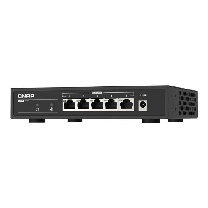 QNAP QSW-1105-5T Switch No Administrado 5 Puertos Gigabit Ethernet Negro 1 QNAP QSW-1105-5T Switch No Administrado 5 Puertos Gigabit Ethernet Negro 1