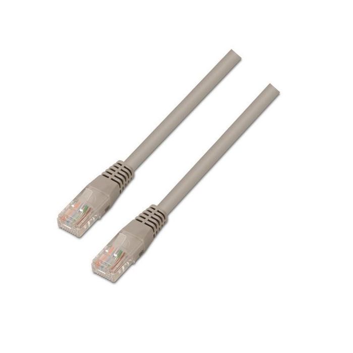 Aisens Cable De Red Latiguillo Rj45 Lszh Cat.6 Utp Awg24 gris 0,5 M