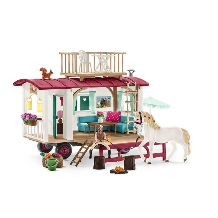 SCHLEICH - Caravana de reunión secreta de HORSE CLUB 1