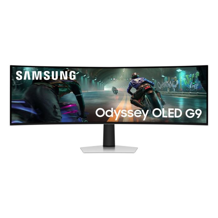Samsung Monitor Gaming Curvo Odyssey OLED 49" Dual QHD (5120x1440) Ultra Panorámico 32:9 144Hz 0.03ms G-SYNC FreeSync Samsung Monitor Gaming Curvo Odyssey OLED 49" Dual QHD (5120x1440) Ultra Panorámico 32:9 144Hz 0.03ms G-SYNC FreeSync