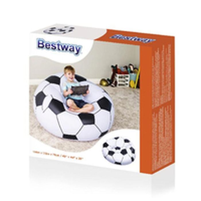 Bestway Sillon Gigante Futbol 114x112x66 cm +6 Años Interior y Jardin 75010 9