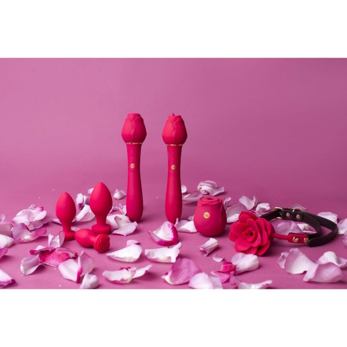 Estimulador de Clítoris Secret Kisses Rojo 5 Estimulador de Clítoris Secret Kisses Rojo 5
