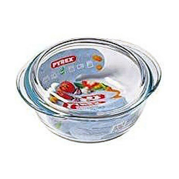 Cacerola Con Tapa Pyrex 1,4 L Blanco Transparente 8 Cacerola Con Tapa Pyrex 1,4 L Blanco Transparente 8