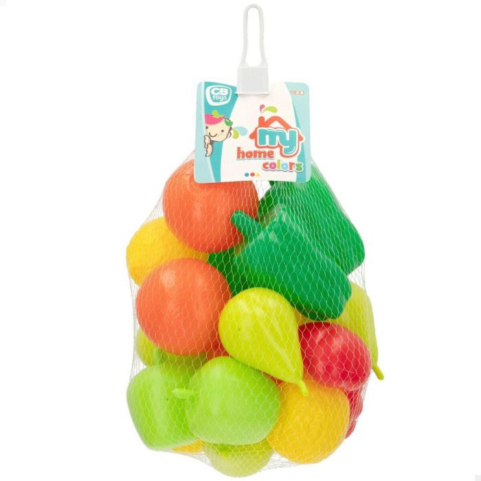 Set de Alimentos de Juguete Colorbaby 21 Piezas (10 Unidades) 2 Set de Alimentos de Juguete Colorbaby 21 Piezas (10 Unidades) 2