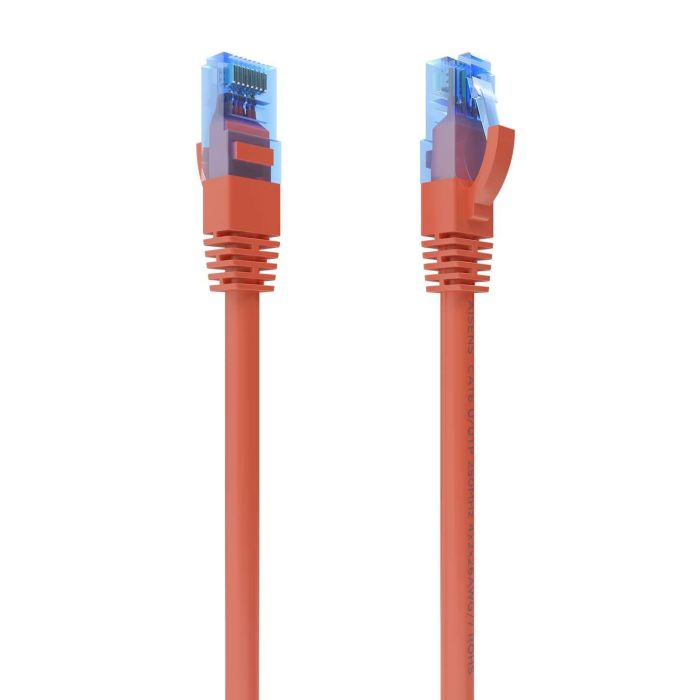 AISENS - CABLE DE RED LATIGUILLO RJ45 CAT.6 UTP AWG26 CCA, ROJO, 30CM