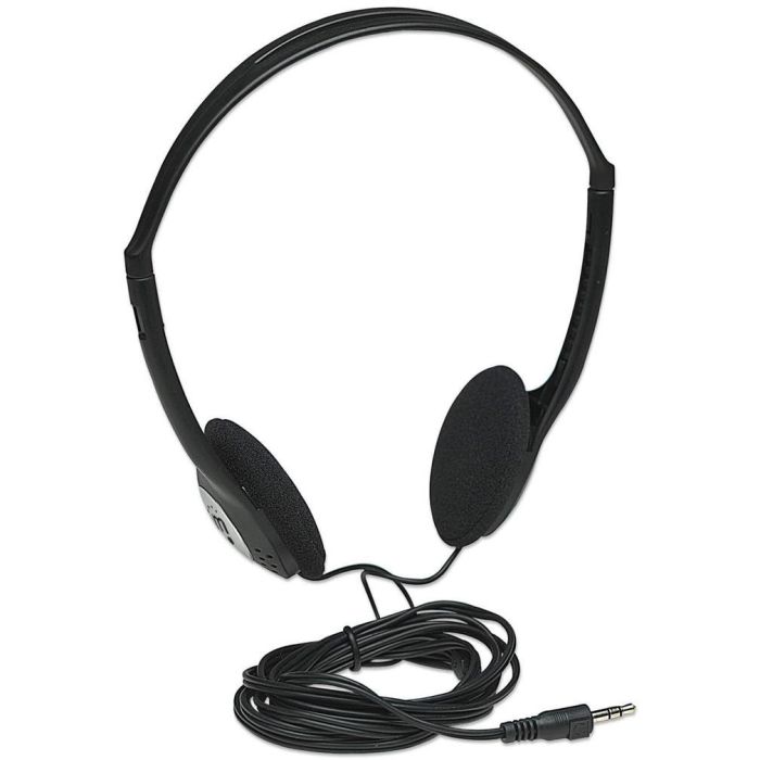 MANHATTAN Kopfhörer Stereo 3.5mm schwarz retail 1