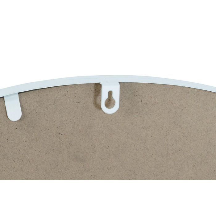 Espejo de pared DKD Home Decor 80 x 2,5 x 80 cm Cristal Blanco Hierro Ventana 2