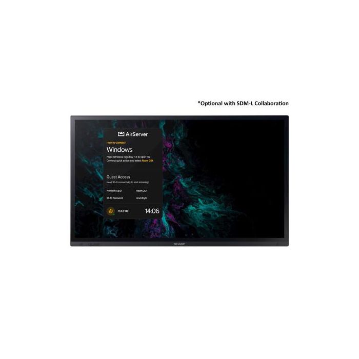 Sharp PN-LA652 Panel plano interactivo 165,1 cm (65") LCD 450 cd / m² 4K Ultra HD Negro Pantalla táctil 3 Sharp PN-LA652 Panel plano interactivo 165,1 cm (65") LCD 450 cd / m² 4K Ultra HD Negro Pantalla táctil 3