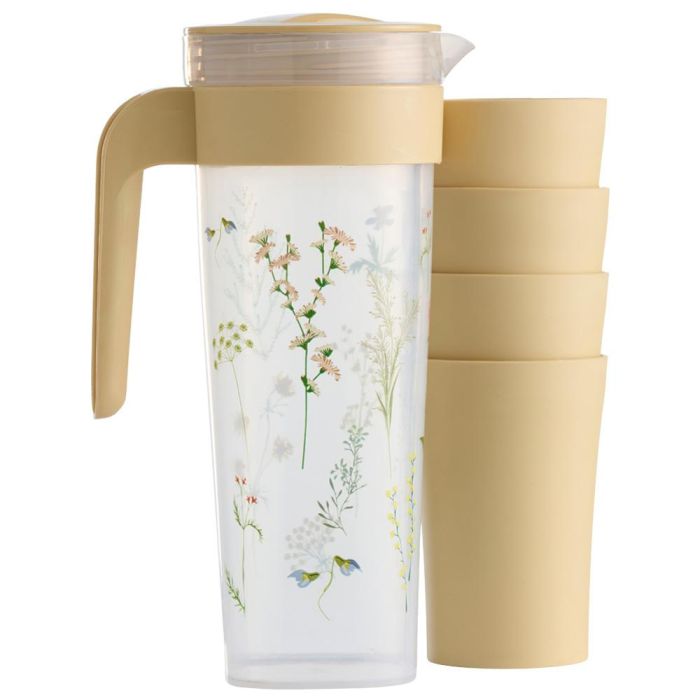 Day Jarra 1,4 L con 4 Vasos Day Colores Surtidos Amarillo Arena Arena Natural Verde Musgo Apta Lavavajillas 5 Day Jarra 1,4 L con 4 Vasos Day Colores Surtidos Amarillo Arena Arena Natural Verde Musgo Apta Lavavajillas 5