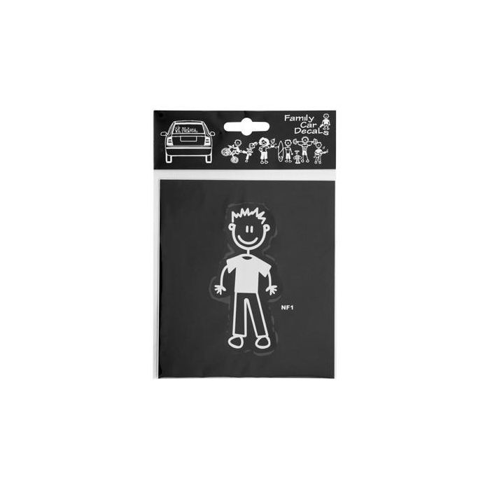 Abc ADH06674 Adhesivo Familia Personalizable para Ventana de Coche 1 Abc ADH06674 Adhesivo Familia Personalizable para Ventana de Coche 1