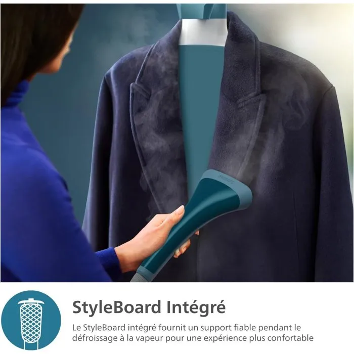 Philips Vaporizador Vertical STE1040/20 - 1800 W, 3 Posiciones, Azul 4