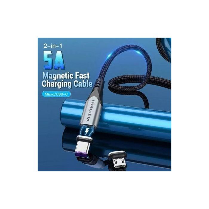 Cable USB Vention CQNHD Negro 50 cm 1