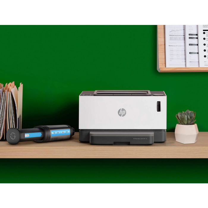 Hp Impresora Laser Neverstop 1001nw Ethernet Wifi 20 ppm Bandeja 150 Hojas Impresion Laser Neverstop 5000 Paginas Toner Incluido Escaneo Movil 7