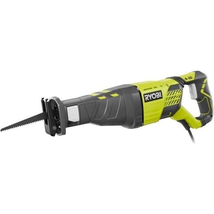 Sierra de sable RYOBI 1200 W con mango antivibraciones Sierra de sable RYOBI 1200 W con mango antivibraciones