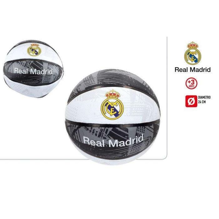 Balon baloncesto real madrid diametro 24cm (deshinchado) 1 Balon baloncesto real madrid diametro 24cm (deshinchado) 1
